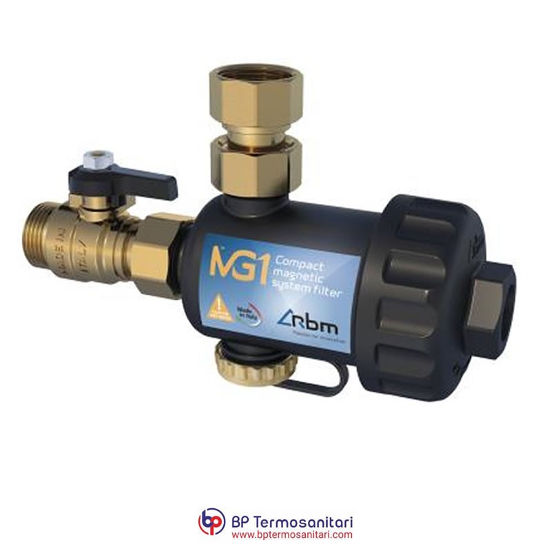 Filtro Defangatore Magnetico KLIMALINE 3/4" Per Sottocaldaia - Protegge L'Impianto Da Fanghi E Ruggine - Fatto In Italia