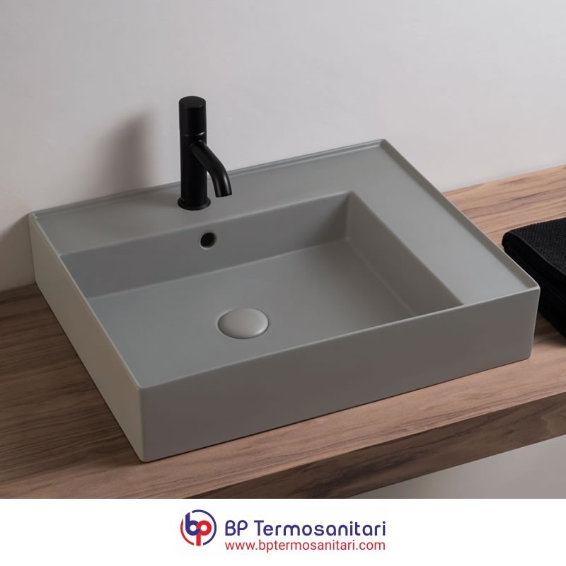 Lavabo rettangolare 70  Collezione Enjoy CERAMICA CIELO BP TERMOSANITARI