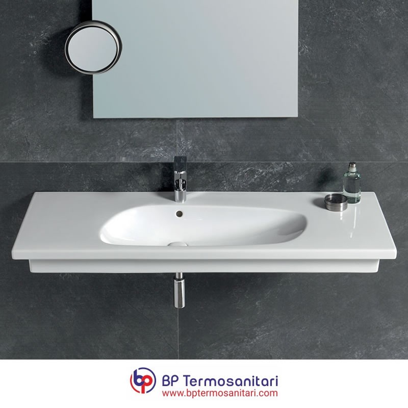 Lavabo sospeso 120 - Collezione Enjoy e Amedeo CERAMICA CIELO - BP