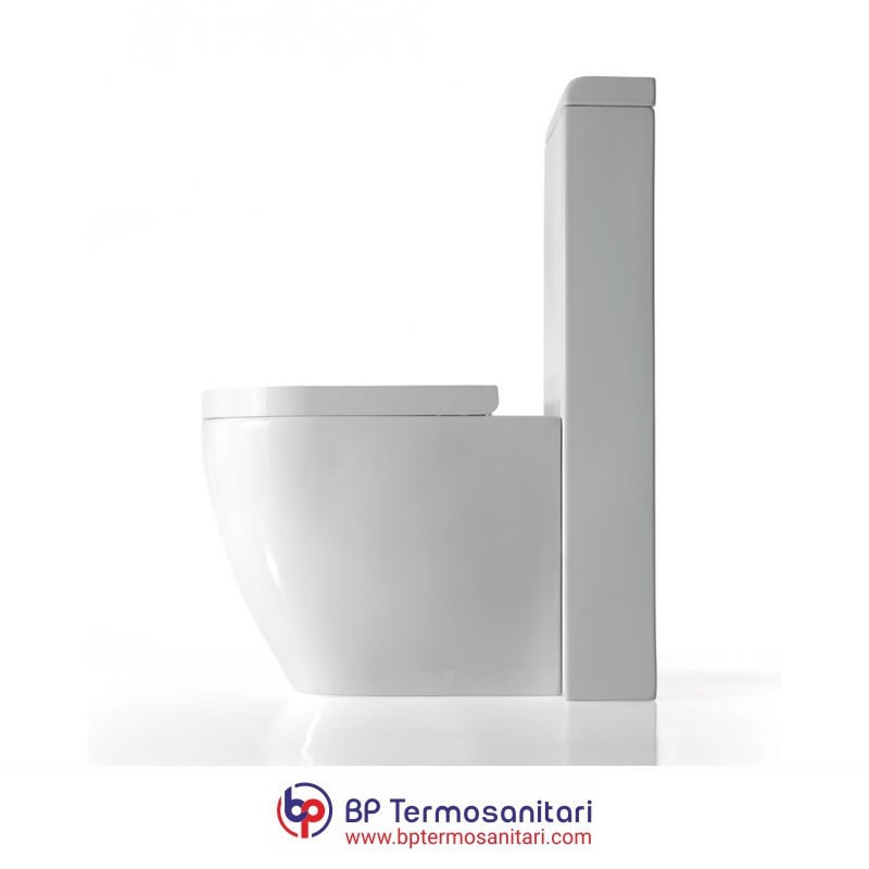 Vaso a terra con cassetta monoblocco - Collezione Smile