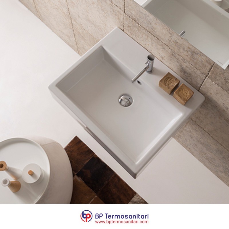 Lavabo SCQ60  Lavabo 60  Collezione Stone Globo Bp Termosanitari