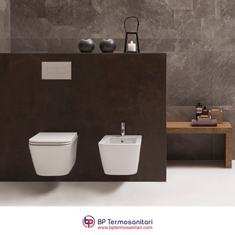 Bidet sospeso STS10 Collezione Stone Globo Bp Termosanitari