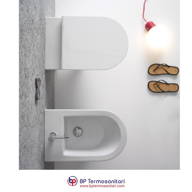 Bidet sospeso FOS09 Collezione Forty3 Globo Bp Termosanitari