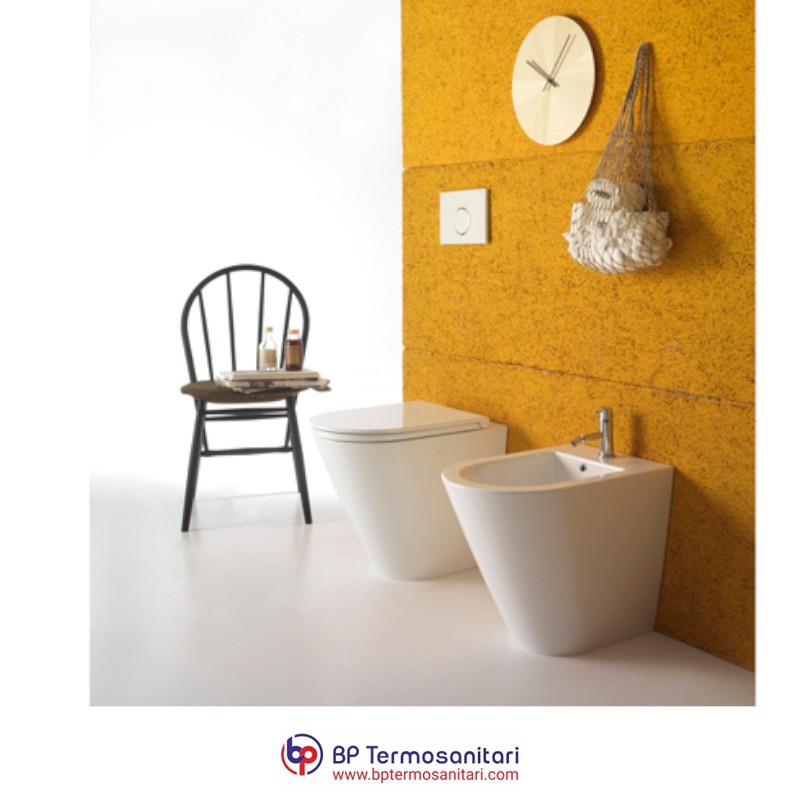 Bidet a terra FO010 Collezione Forty3 Globo Bp Termosanitari