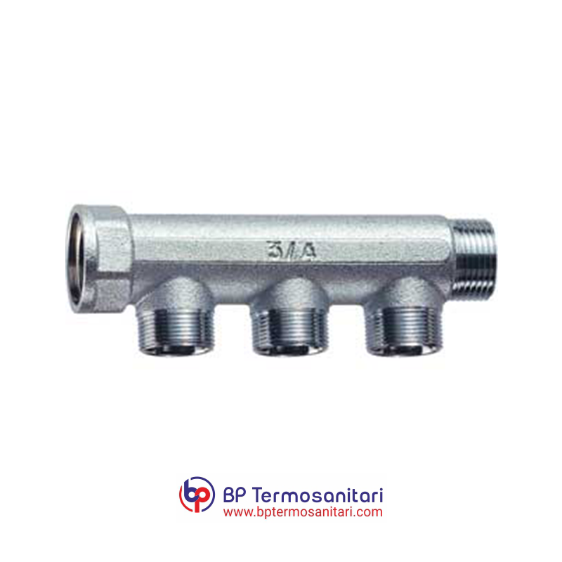 3300-3350-3400 - Collettore M-F cromato