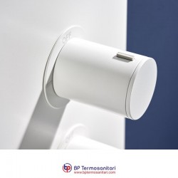 M3/P3 COLONNA DOCCIA A PARETE IN ACCIAIO INOX