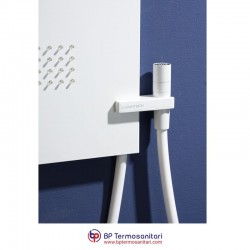 M3/P3 COLONNA DOCCIA A PARETE IN ACCIAIO INOX