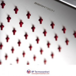 M1/P1- COLONNA DOCCIA A PARETE IN ACCIAIO INOX