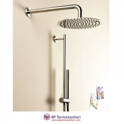 HALLEY SOFFIONE DOCCIA IN ACCIAIO INOX