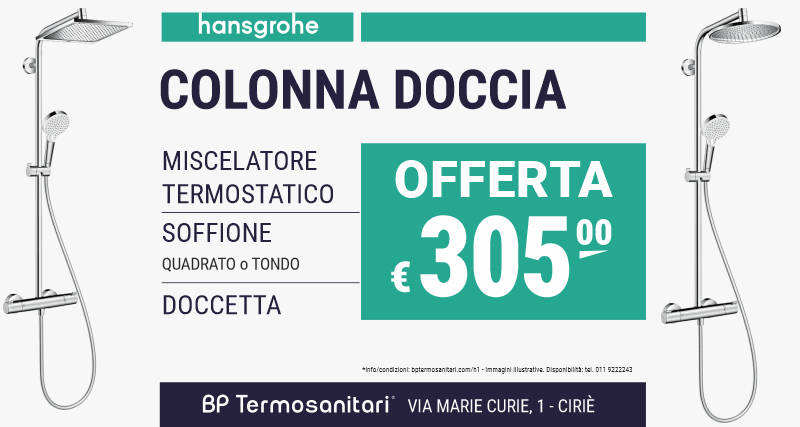 colonna offerta tonda quadrato
